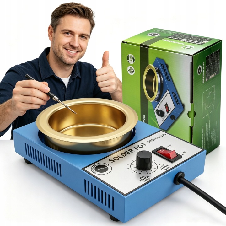 Pájecí Kelímek Ohřívač Pro Pájecí Kelímek Elektrický 100 MM 300 W