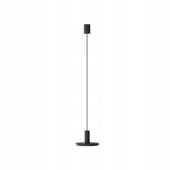Závěsná lampa Hermanos Černá Nastavitelná výška Nowodvorski