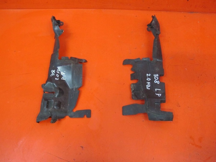 PEUGEOT 308 II 2 T9 2.0 BlueHdi AHX air duct air line right left KOMPLET