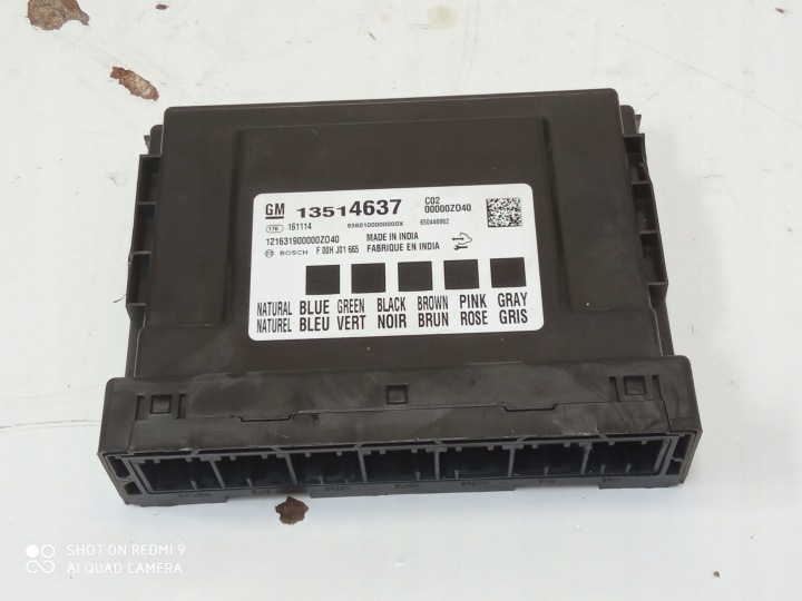 OPEL ASTRA K komfortsteuergerät 13514637
