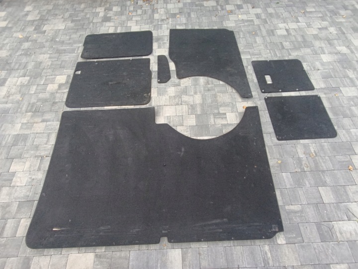 Obicia paki dykty rear part VW T5 T6 krotki 1x door otwierane