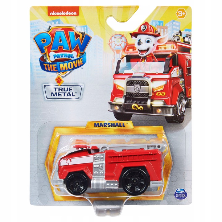 POJAZD MARSHALLA WÓZ STRAŻACKI 8 CM PSI PATROL THE MOVIE Model 6053257