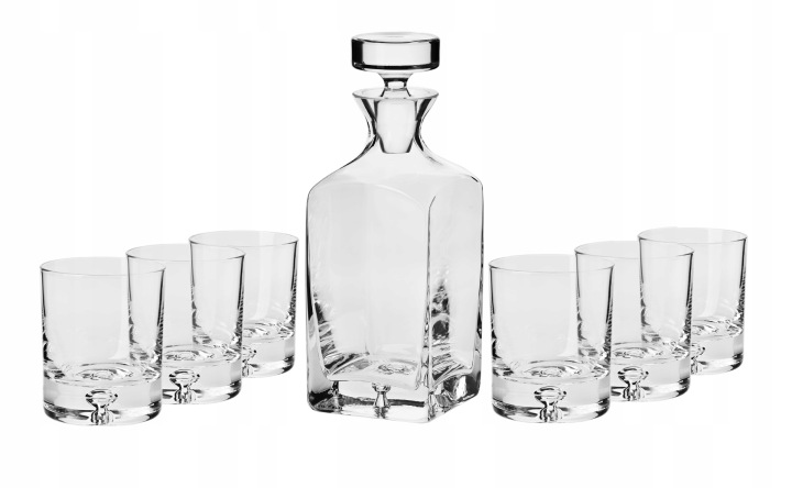 Krosno Legend Set Na Whisky Karafa 6 sklenice Sklenice jako dárek