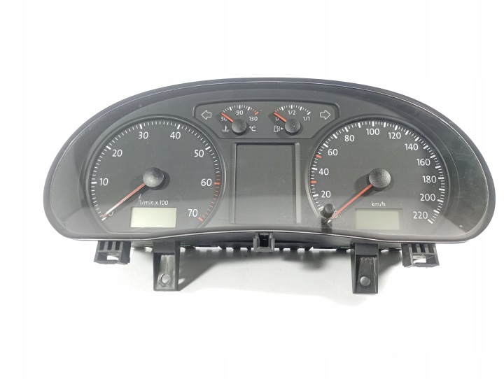 VW POLO N9 9N LIFT 05-09 quadro strumenti TACHIMETRO contagiri OROLOGIO tachimetro 224802 km OE 6Q0920803E