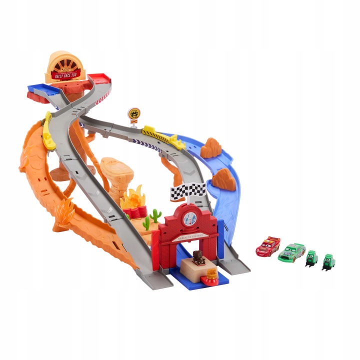 Трек Mattel Cars тачки дорога рятувальна перегони з перешкодами набір JFL57 — фото 2