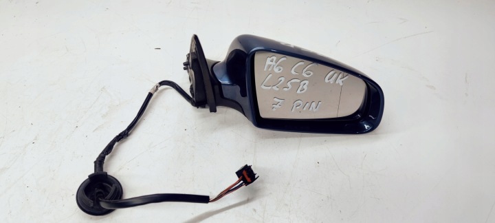 SPECCHIETTO RETROVISORE DESTRA ANTERIORE AUDI A6 C6 LZ5B UK 7-PIN
