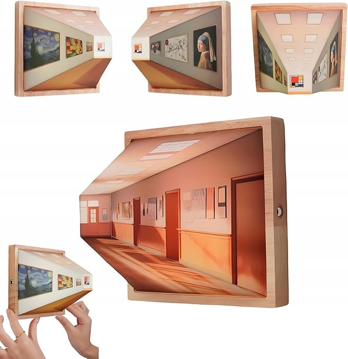3D pouhým okem vizuální noční lampa stolní ozdoba dekorativní chodba