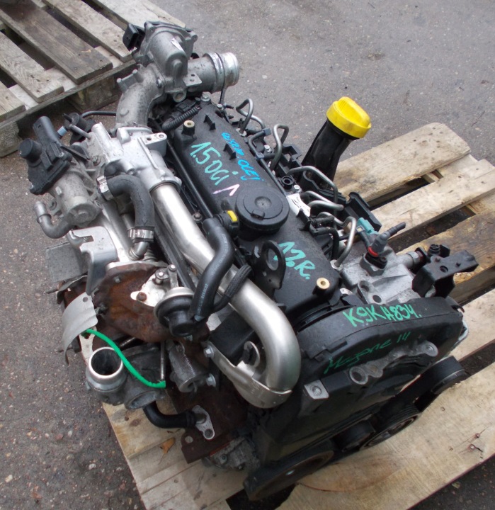 RENAULT MEGANE III 1.5 DCI Motore completo K9K H834
