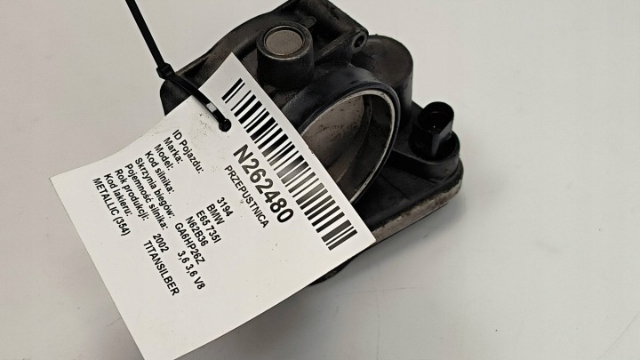 Vanne boitier papillon 7506627 3.6 V8 BMW E65 735I
