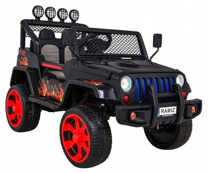 Машинка всюдихідна Раптор Drifter Полум'я Пульт Привід 4x4 Відсік Вільний — фото 2