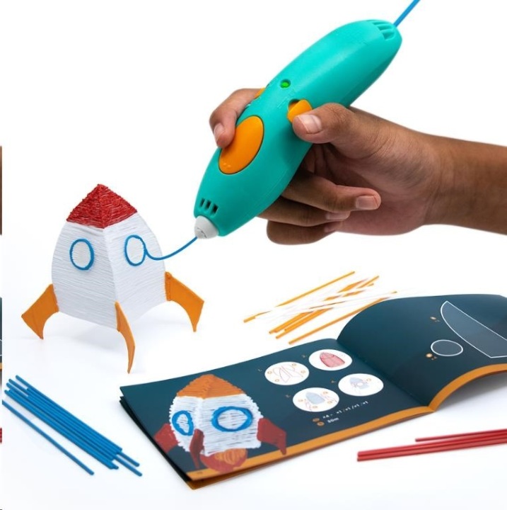 Ручка 3D 3DOODLER Start Плюс Еко-пластик, Діаметр насадки 0.77 мм — фото 12