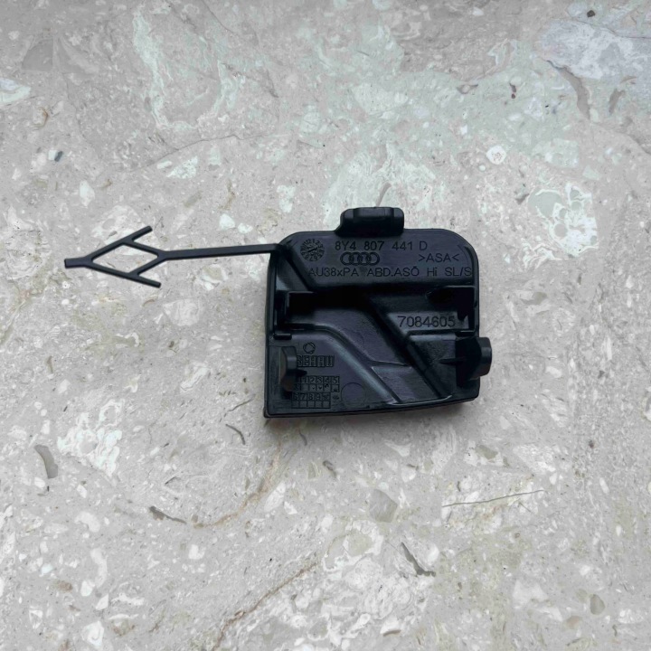 AUDI A3 8Y LIFT ST-LINE 2024- sedan towing hook cap of a bumper rear part 8Y4807441D