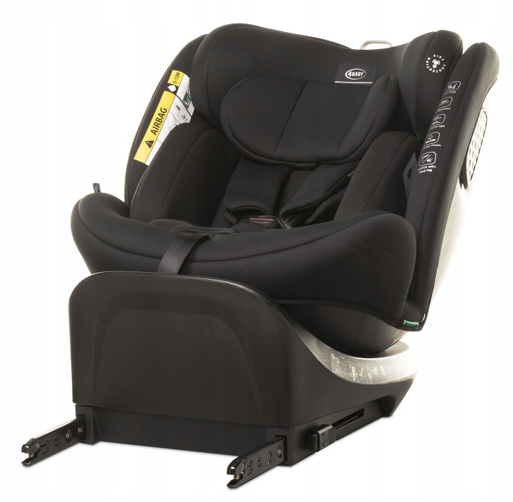 4BABY крісло ENZO-FIX RWF і FWF 360° для дитини 0-36 кг + база ISOFIX — фото 10
