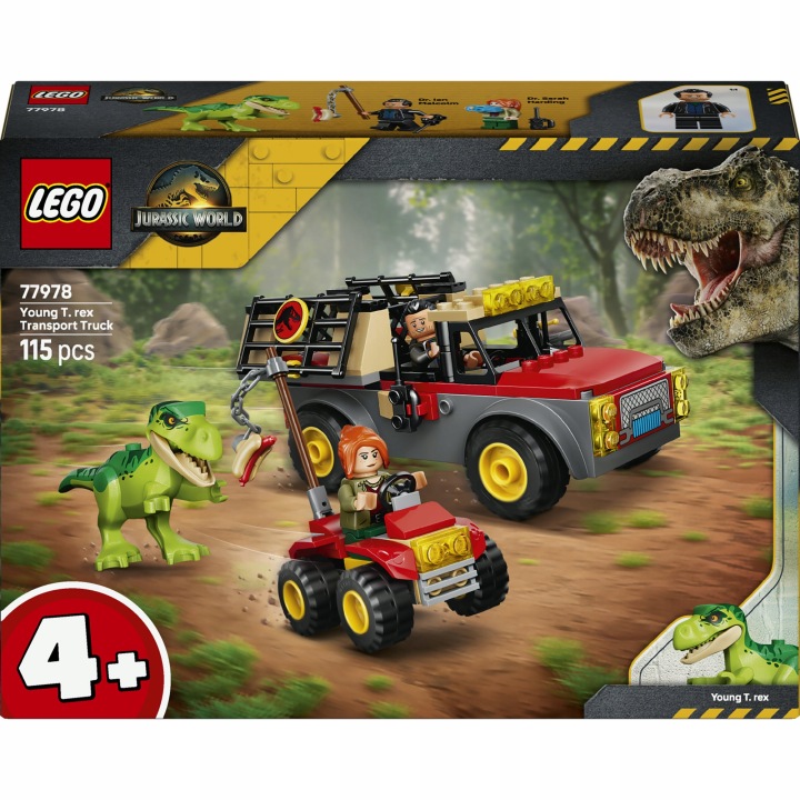 LEGO Jurassic World Вантажівка для транспортування молодого тиранозавра 77978 — фото 2