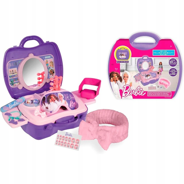 Mattel - Barbie Набір аксесуарів косметичних і Wellness для Дітей, Офіційний Пр. — фото 3