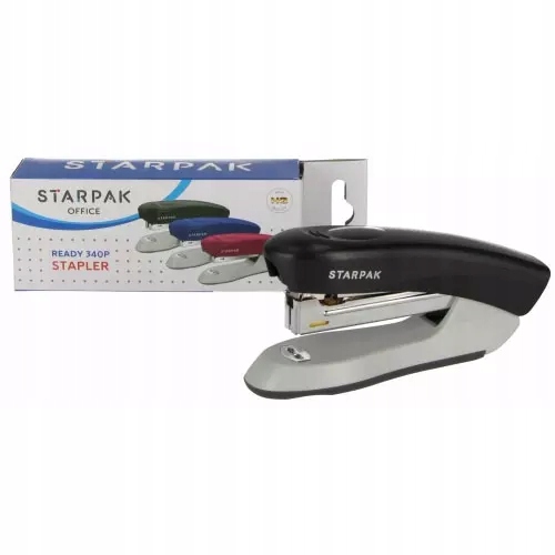 Степлер чорний STARPAK 540477
