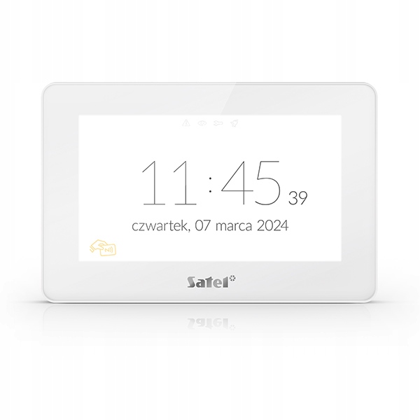 Dotykový manipulátor 7" bílý INT-TSH2R-W Satel
