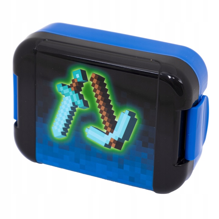 Ланчбокс Aqua Pure Синій Pixel