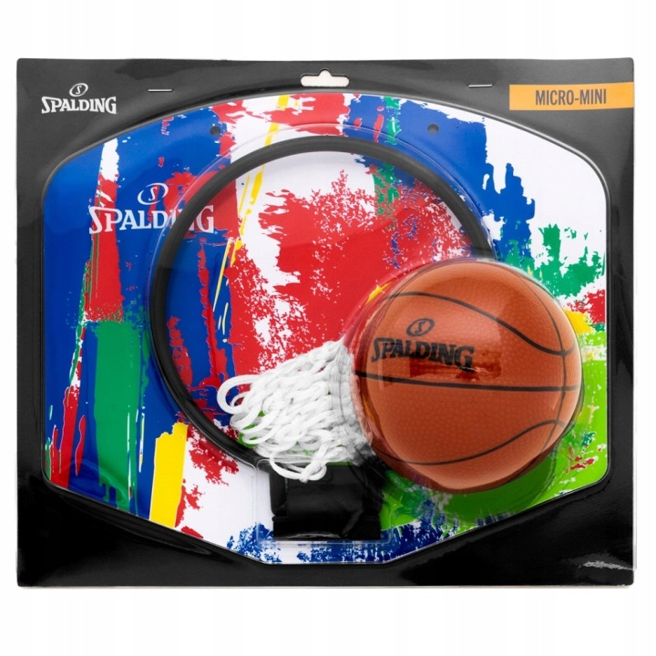 Міні Баскетбольний кошик Кімнатний SPALDING Marble Серія Дошка — фото 3