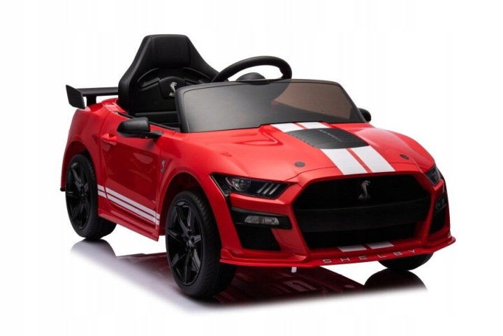 Транспортний засіб на Акумулятор Ford Mustang GT500 Shelby Червоний