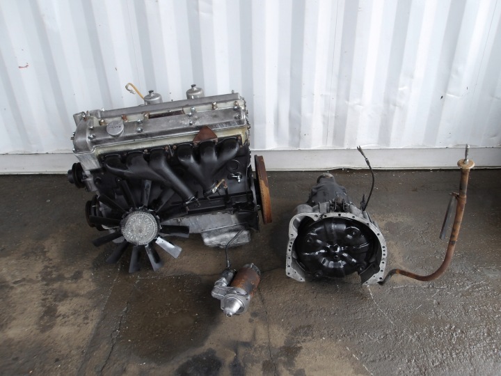 JAGUAR 420 1966- engine gearbox axle beam differential crank OE