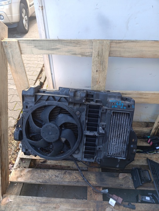 komplet of radiators Peugeot 407 2.0 HDI