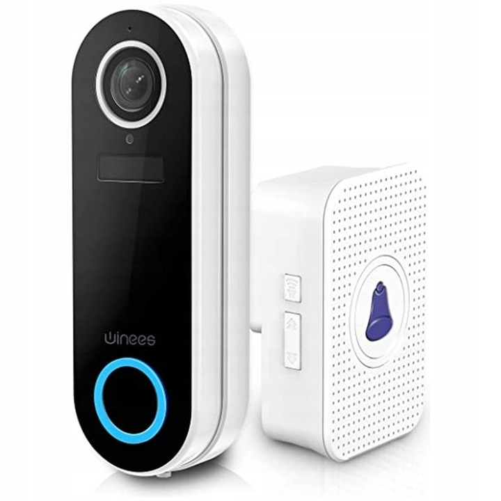WiFi Videodomofon s kamerou 1080p a zvonkem Aplikace pro náhled na telefon