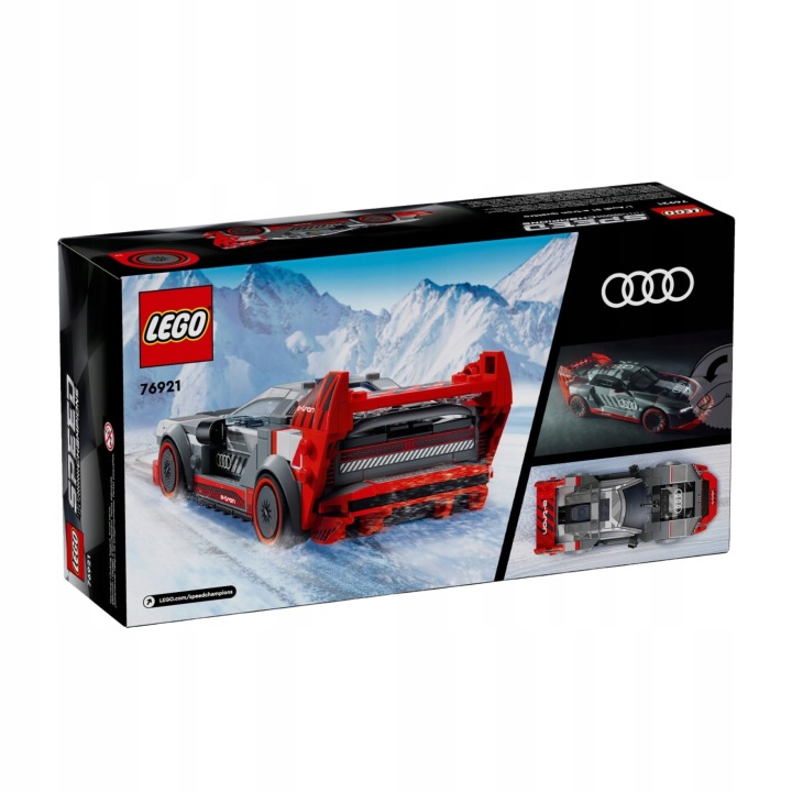 Lego - speed champions - гоночні audi s1 e-tron quattro - 76921 — фото 10
