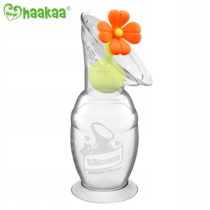 HAAKAA - GEN. 2 силіконовий BREAST PUMP+FLOWER стопер набір - 100 мл — фото 2