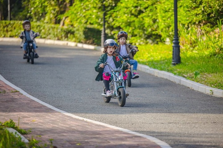 HYPER GOGO CRUISER 12 плюс мотоцикл електричний помаранчевий до 65 кг 16 км/год — фото 5