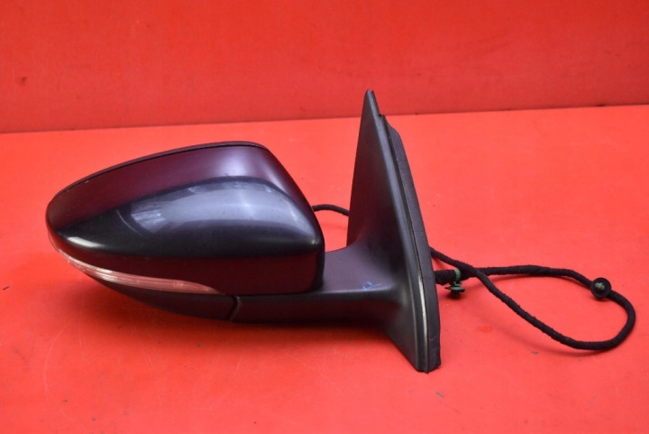 Spiegel rechts schwarze EU 3C0857934A VW PASSAT B7 10-15 7 PIN