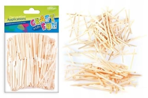 Палички дерев'яні декоративні CRAFT WITH FUN 291075