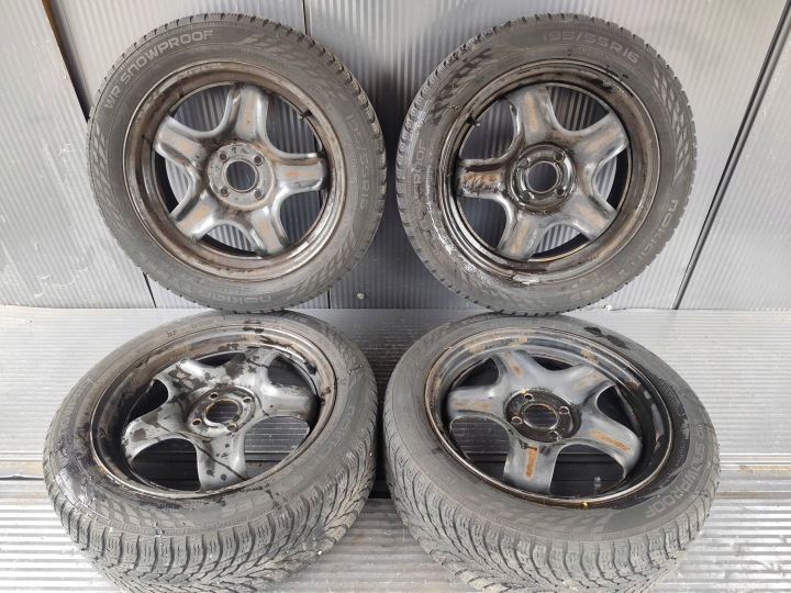 RENAULT CLIO V Roues Jantes 195/55/16 KOMPLET DEMONTAZ