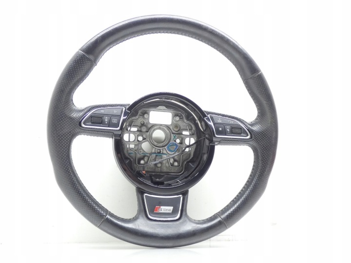 volante pelle, in pelle SKORZANA MULTI MULTIFUNKCJA AUDI A1 8X S-LINE 8X0419091L
