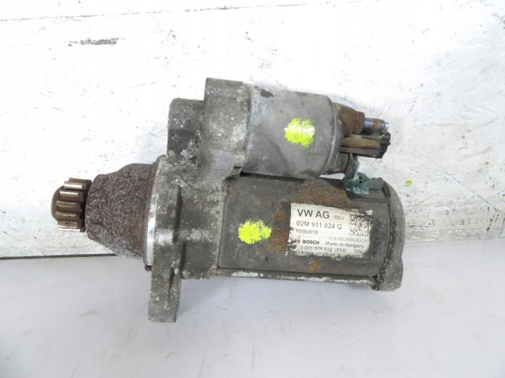 SKODA RAPID 1.0TSI starter 02M 911 024Q