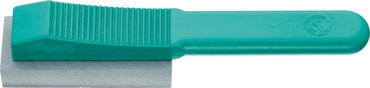Ruční brousek s rukojetí 125 mm K500 zelený Müller