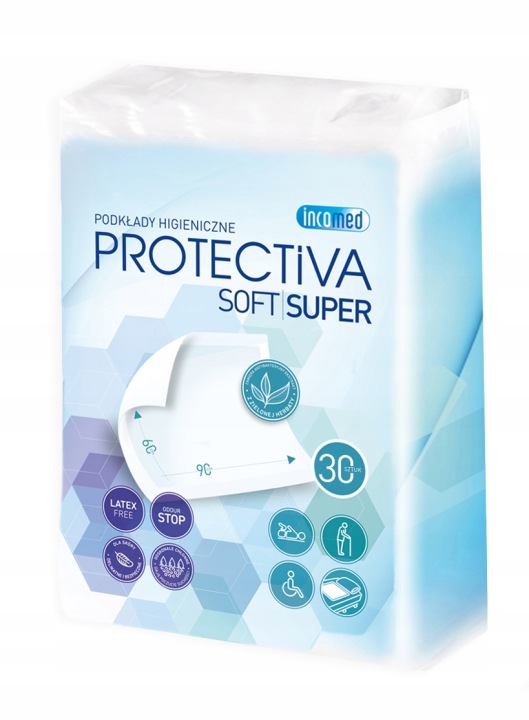 Підкладки вбирні Protectiva Soft Супер 60 x 90 a 30 шт.