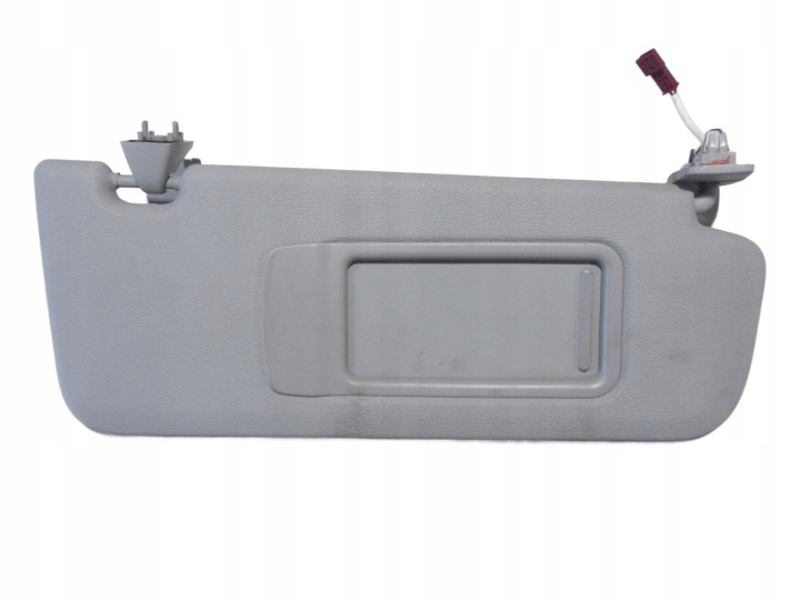 BMW X3 F25 Blende Abdeckung PRZECIWSLONECZNA rechts ZASLONKA graue 51167263570