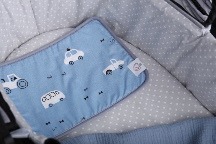 Подушка проти поту універсальна для візка крісла люльки BABYMAM — фото 3