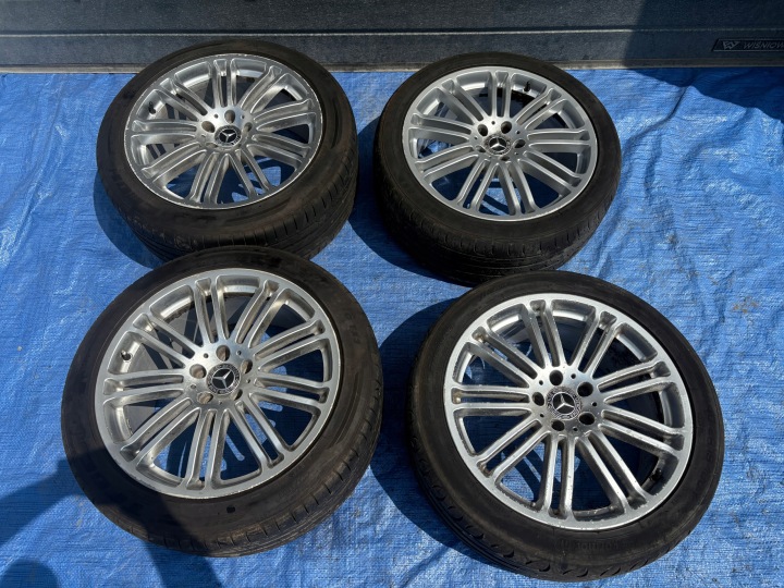 CERCHI CERCHI RUOTE Z OPONAMI 19" MERCEDES W221 CL W216 9,5 " / 8,5"