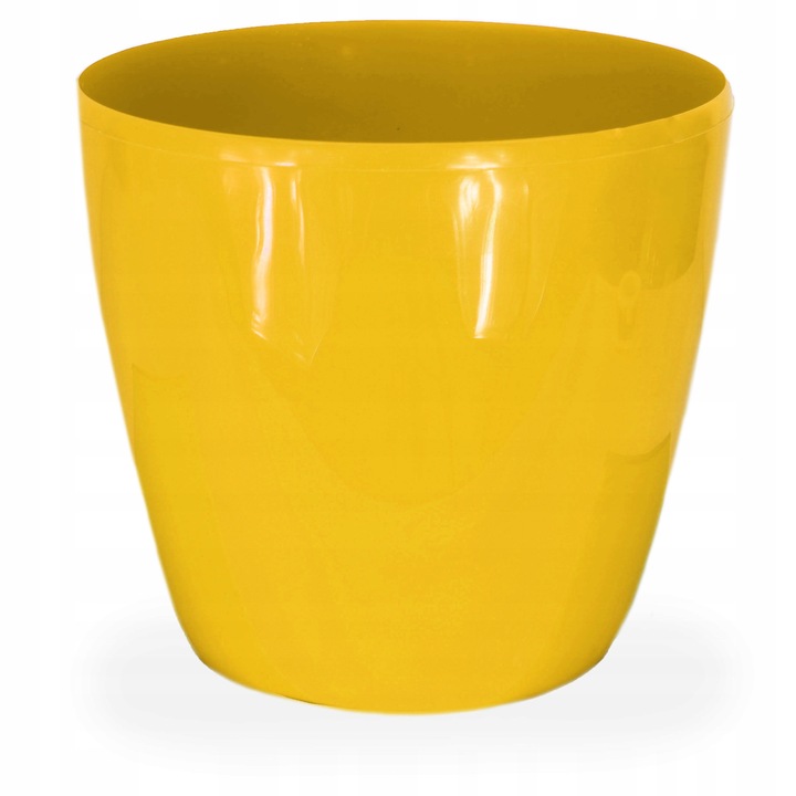 Prosperplast кашпо duop 180 белый. горшок ламела.