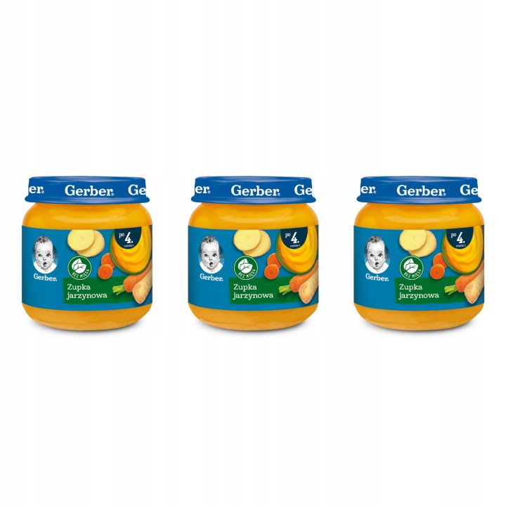 Обід Gerber Супчик овочева для немовлят 125 г — фото 2