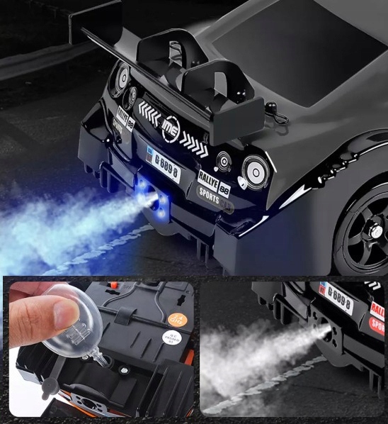 Автомобіль на радіокеруванні HB Toys 4x4 для дрифту 1:16 червоний — фото 4