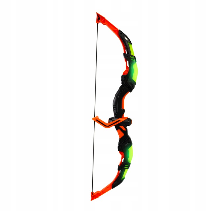 BOW ARCHERY SET FOR CHILDREN ARROWS QUIVER CANS TARGETS LED SHIELD Main color multicolor