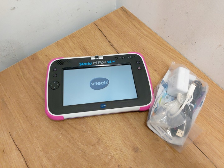 VTech Storio MAX XL 2.0 Планшет, іграшка Інтерактивна Рожева J.Іспанський (виставковий) — фото 6
