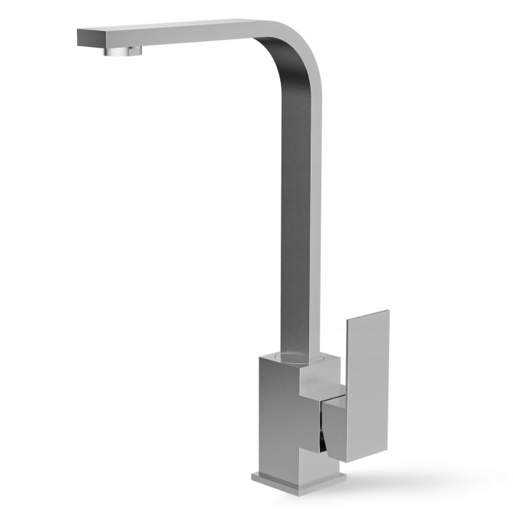 Kuchyňská Baterie Inox Kartáčovaná, Otočná, Výška 345 MM