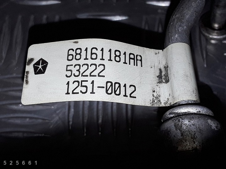 2013 Jeep Grand Cherokee Hose Pipe 3000crd 68161181aa 7