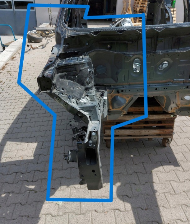 RENAULT AUSTRAL E LONGHERONE Destra Anteriore