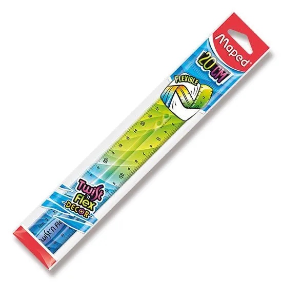 Лінійка Twist'n Flex декор неламка 20 см Maped — фото 4