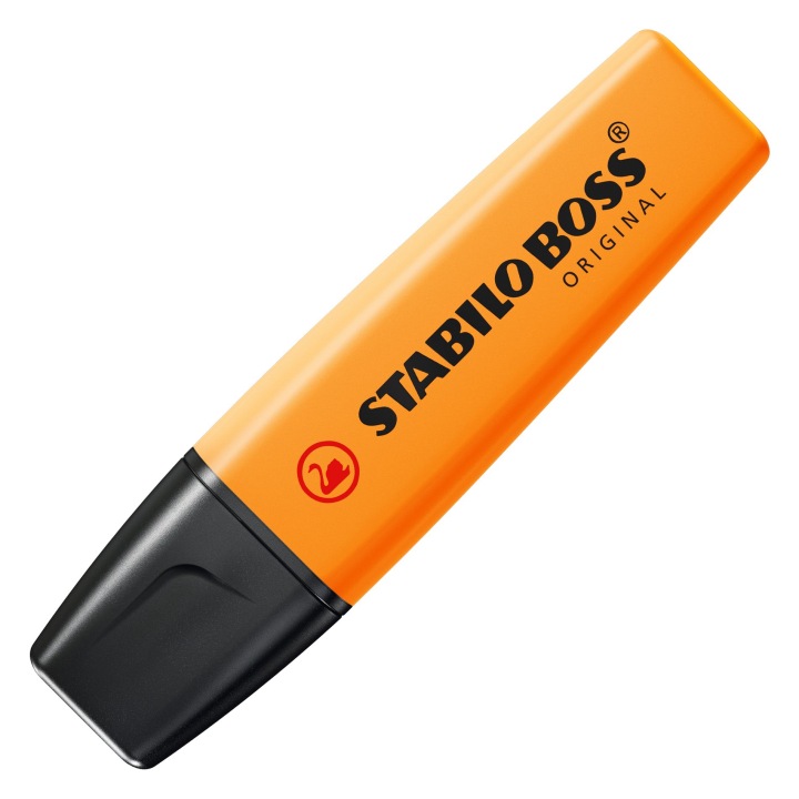 Текстовий маркер STABILO BOSS фломастер маркер помаранчевий